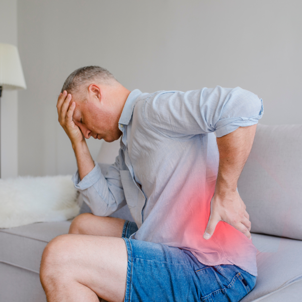 symptoms of lower back pain